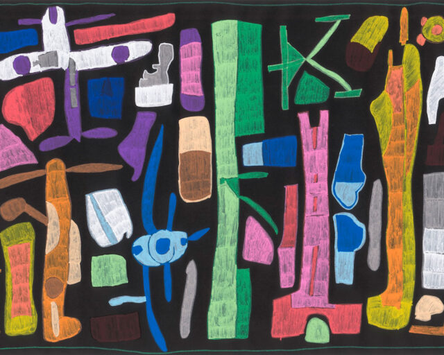 プロペラ機の展開図